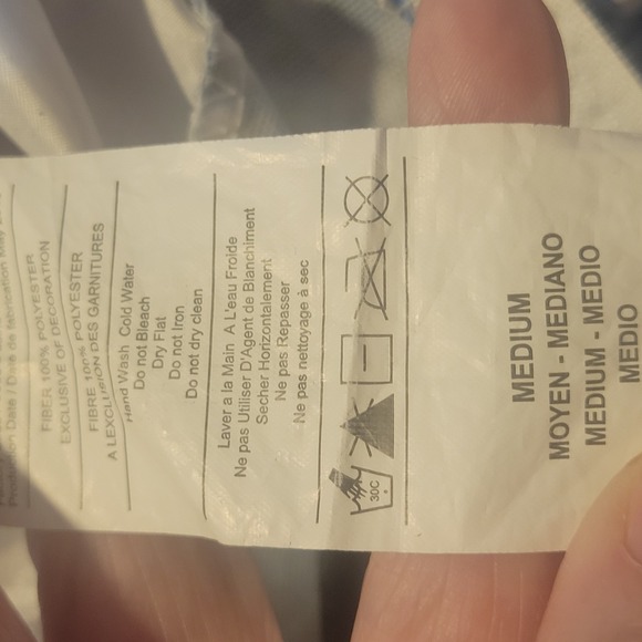 Rubie's Wizard of Oz Dorothy Sequin Halloween Costume Dress - Size Medium - Picture 4 of 5